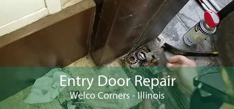 Entry Door Repair Welco Corners - Illinois