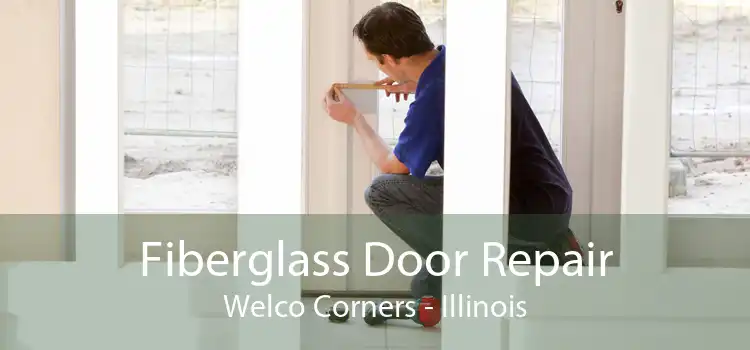 Fiberglass Door Repair Welco Corners - Illinois