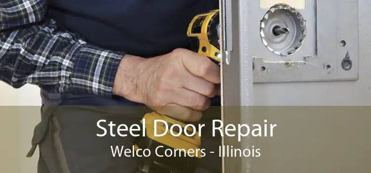 Steel Door Repair Welco Corners - Illinois