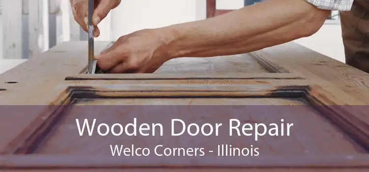 Wooden Door Repair Welco Corners - Illinois