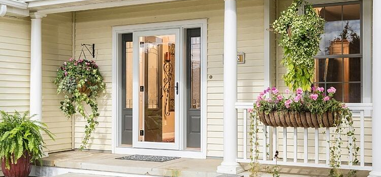 screen door installation in Frontier Park